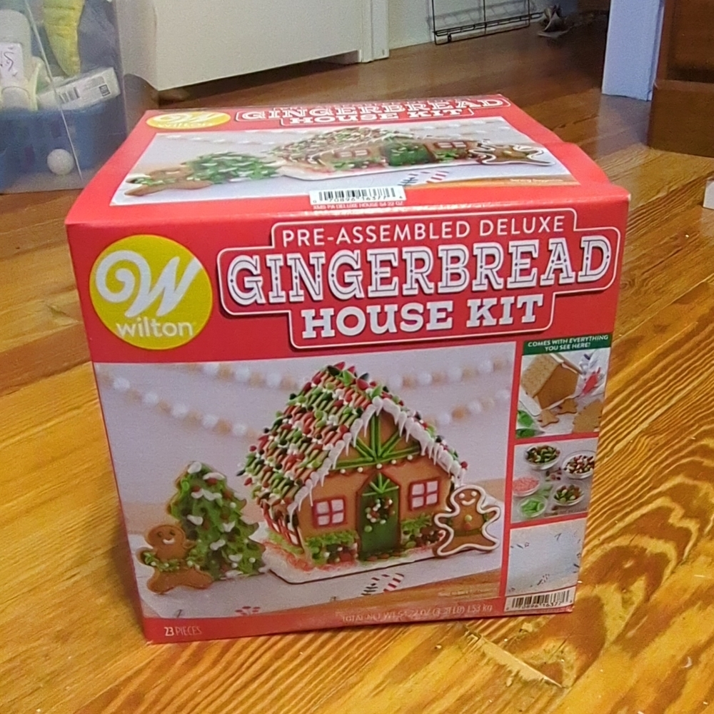 Gingerbread house DIY kit baking cooking activities for kids